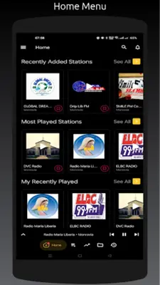 Radio LR android App screenshot 0